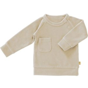 achetez Sweat de pyjama en velours bio Sandshell (3-6 mois : 60 à 67 cm) Fresk au meilleur prix en promo