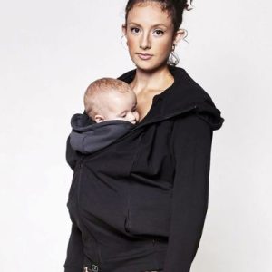 achetez Sweat du parent pour porte bébé noir (taille XS) Je Porte Mon Bébé / Love Radius au meilleur prix en promo