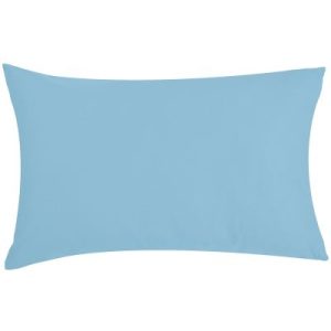 achetez Taie d'oreiller en coton bio bleu ciel (40 x 60 cm) P'tit Basile au meilleur prix en promo