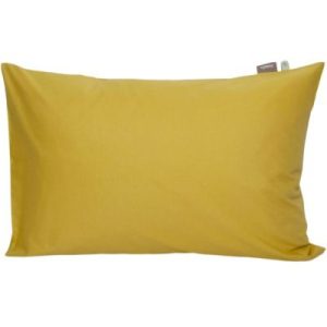 achetez Taie d'oreiller en coton bio miel (40 x 60 cm) Kadolis au meilleur prix en promo