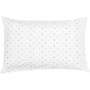 achetez Taie d'oreiller en coton bio mini étoile (40 x 60 cm) P'tit Basile au meilleur prix en promo