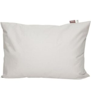 achetez Taie d'oreiller en coton bio naturelle (40 x 60 cm) Kadolis au meilleur prix en promo