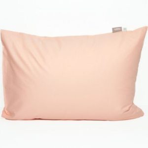 achetez Taie d'oreiller en coton bio rose nude (40 x 60 cm) Kadolis au meilleur prix en promo