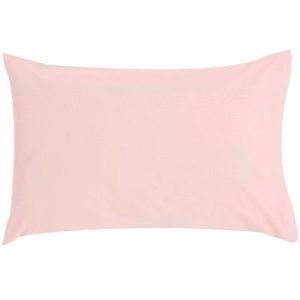 achetez Taie d'oreiller en coton bio rose pétale (40 x 60 cm) P'tit Basile au meilleur prix en promo