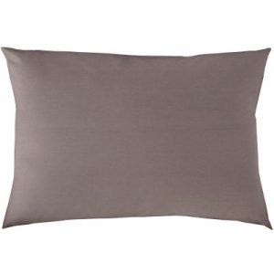 achetez Taie d'oreiller en coton bio taupe (40 x 60 cm) P'tit Basile au meilleur prix en promo