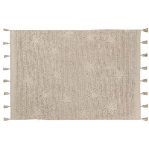 achetez Tapis Hippy Stars naturel (120 x 175 cm) Lorena Canals au meilleur prix en promo