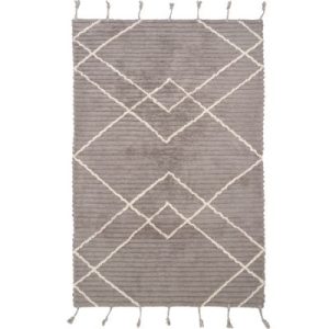 achetez Tapis Lässa stone (100 x 150 cm) Nattiot au meilleur prix en promo
