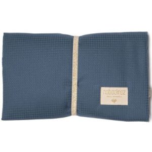 achetez Tapis à langer Mozart Nid d'abeille Night blue Nobodinoz au meilleur prix en promo