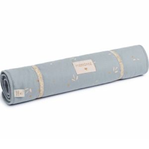 achetez Tapis à langer Nomad Willow Soft Blue (35 x 60 cm) Nobodinoz au meilleur prix en promo