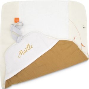 achetez Tapis à langer Nomade Bleu Noisette (personnalisable) L'oiseau bateau au meilleur prix en promo