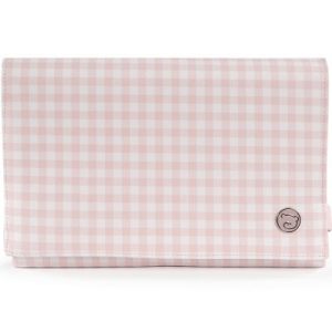 achetez Tapis à langer Together Vichy rose et blanc Pasito a pasito au meilleur prix en promo