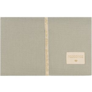 achetez Tapis à langer nid d'abeille Mozart Laurel Green Nobodinoz au meilleur prix en promo