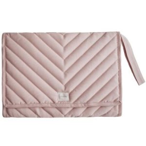 achetez Tapis à langer nomade Blush Mushie au meilleur prix en promo