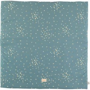 achetez Tapis de jeu Colorado Gold Confetti vert (100 x 100 cm) Nobodinoz au meilleur prix en promo
