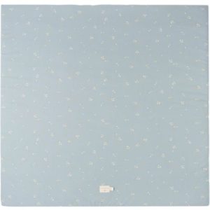 achetez Tapis de jeu Colorado Willow Soft Blue (100 x 100 cm) Nobodinoz au meilleur prix en promo