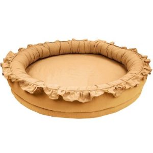 achetez Tapis de jeu cocon à volants caramel Pure nature Cotton&Sweets au meilleur prix en promo