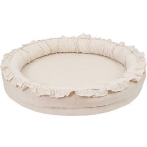achetez Tapis de jeu cocon à volants écru Pure nature Cotton&Sweets au meilleur prix en promo