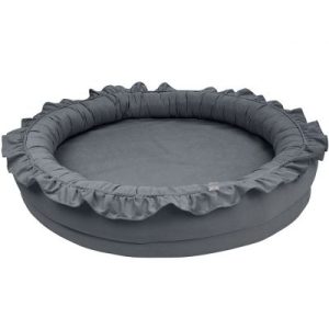 achetez Tapis de jeu en coton cocon gris graphite Basic Cotton&Sweets au meilleur prix en promo