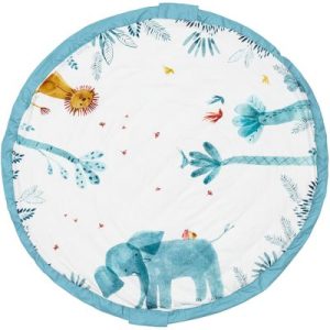 achetez Tapis de jeu nomade 2 en 1 Sous mon baobab collab Moulin Roty Play&Go au meilleur prix en promo