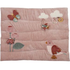 achetez Tapis de parc Flowers & Butterflies (80 x 100 cm) Little Dutch au meilleur prix en promo