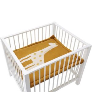 achetez Tapis de parc et de jeu en tricot TSO girafe (75 x 95 cm) Noukie's au meilleur prix en promo