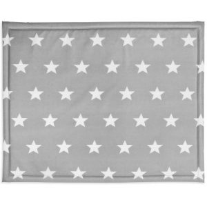 achetez Tapis de parc plastifié Little star étoile gris (75 x 95 cm) Jollein au meilleur prix en promo