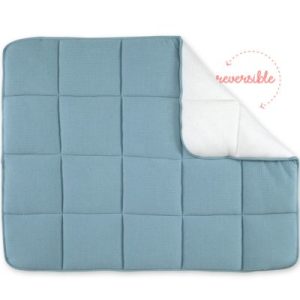 achetez Tapis de parc réversible Cadum bleu minéral (75 x 95 cm) Bemini au meilleur prix en promo