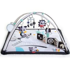achetez Tapis d'éveil avec arches Gymini Black & White Tiny Love au meilleur prix en promo