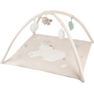 achetez Tapis d'éveil avec arches éléphant beige (80 x 80 cm) Tartine et Chocolat au meilleur prix en promo