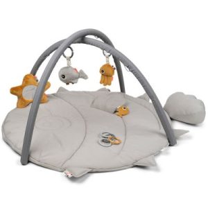 achetez Tapis d'éveil avec arches gris Sea friends Done by Deer au meilleur prix en promo