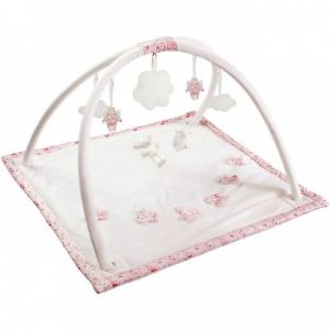 achetez Tapis d'éveil musical avec arches liberty rose (90 cm) Trousselier au meilleur prix en promo