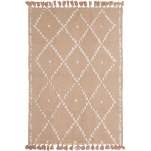 achetez Tapis en coton Berbere rose terracotta (100 x 140 cm) AFKliving au meilleur prix en promo