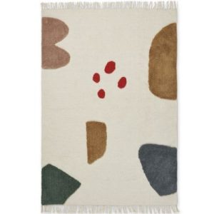 achetez Tapis géométrique Bent multi mix (120 x 80 cm) Liewood au meilleur prix en promo
