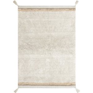 achetez Tapis lavable Bloom Natural (90 x 130 cm) Lorena Canals au meilleur prix en promo