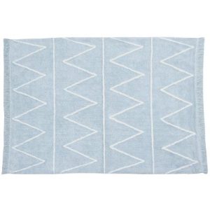achetez Tapis lavable Hippy bleu (120 x 160 cm) Lorena Canals au meilleur prix en promo