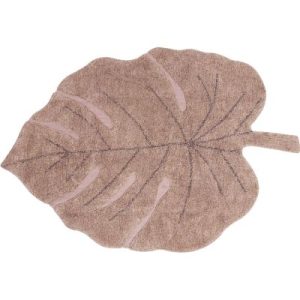 achetez Tapis lavable Monstera Vintage Nude (180 x 120 cm) Lorena Canals au meilleur prix en promo
