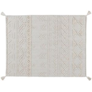 achetez Tapis lavable Tribu natural (120 x 160 cm) Lorena Canals au meilleur prix en promo