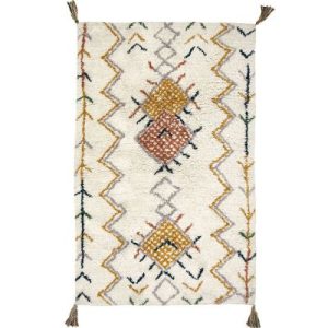 achetez Tapis lavable Trishna (110 x 160 cm) Nattiot au meilleur prix en promo