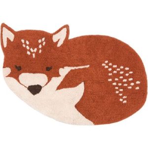 achetez Tapis lavable loup Little Wolf (70 x 110 cm) Nattiot au meilleur prix en promo