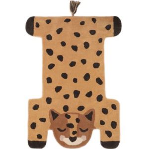 achetez Tapis léopard Kumako (90 x 125 cm) Nattiot au meilleur prix en promo