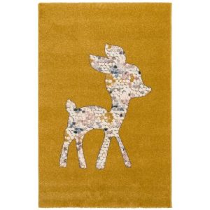 achetez Tapis rectangulaire Faon jaune (80 x 150 cm) AFKliving au meilleur prix en promo