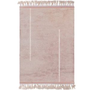 achetez Tapis rectangulaire Happy rose argile (140 x 200 cm) AFKliving au meilleur prix en promo