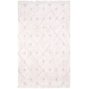 achetez Tapis rectangulaire écru Homy (120 x 170 cm) Nattiot au meilleur prix en promo