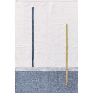 achetez Tapis rectangulaire en fibres naturelles Atlas bleu (110 x 160 cm) AFKliving au meilleur prix en promo