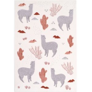 achetez Tapis rectangulaitre Andina Lama (120 x 170 cm) Nattiot au meilleur prix en promo
