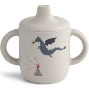 achetez Tasse à bec Neil Little dragon dark sandy mix (150 ml) Liewood au meilleur prix en promo