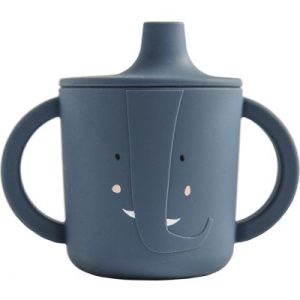 achetez Tasse à bec en silicone Mrs Elephant Trixie au meilleur prix en promo