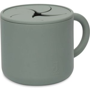 achetez Tasse à goûter en silicone Ash Green Jollein au meilleur prix en promo