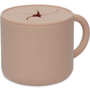 achetez Tasse à goûter en silicone Pale Pink Jollein au meilleur prix en promo