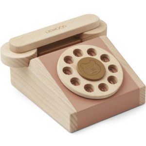 achetez Téléphone en bois Selma Tuscany rose multi mix Liewood au meilleur prix en promo